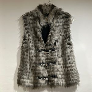 Michael Kors faux fur vest